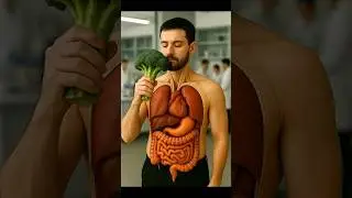 When You Eat broccoli 🥦 Inside the Human Body-Science in Motion #humanbody #anatomy #3danimation