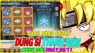 [new code] Manga Ba Chay guides on upgrading Holy Temple Warriors to increase combat power