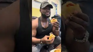 Liberian Food best beef patty in the world.