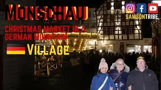 Christmas Market in Monschau, Germany