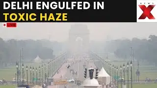 Air Pollution LIVE: Delhi Smog Engulfs City | Thick Haze Covers India Gate as Air Quality Plummets