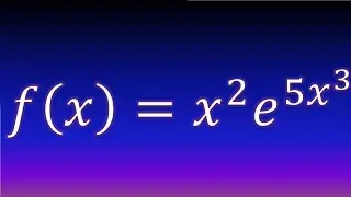 Derivada regla de producto (multiplicaci&oacute;n exponencial algebraica)