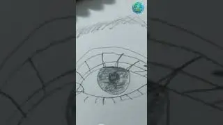 Amazing eye drawing#short @ZpEducationMarathi
