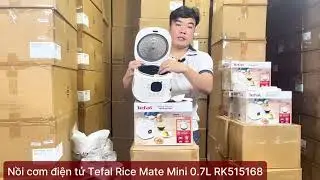 Tefal Rice Mate Mini - Nồi cơm điện Thông minh tích hợp Trí tuệ nhân tạo