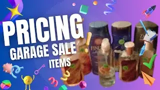 HOW TO SET PRICES FOR GARAGE SALE ITEMS