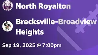 North Royalton Bears Football Vlog Vs. Brecksville-Broadview Heights #BeatBrecksville