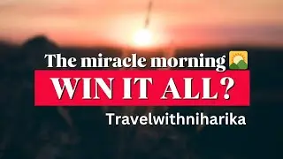 The miracle morning by hall elrod #themiraclemorning #motivationalvideo #goalsetting #successmindset