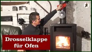 Drosselklappe f&uuml;r Ofen