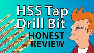 Honest Review - Titanium Coated HSS Thread Tap Set Metric Tap Drill Bits