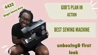 Unboxing Singer 4432 Sewing Machine