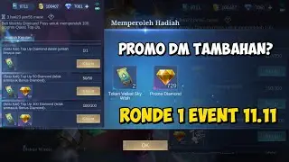 CARA DAPATKAN PROMO DIAMOND KUNING TAMBAHAN & TRIK GACHA EVENT 11.11 WANWAN RONDE 1 MOBILE LEGENDS