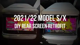 Модернизация заднего стекла Tesla Model S/X 2021/22 (сделай сам)