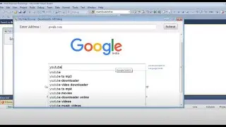 How to create single line Web Browser in C# Windows Form App
