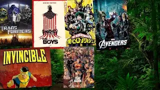 Transformers x the boys x my hero academia x marvel x dc x invincible fuera 1 solo universo 