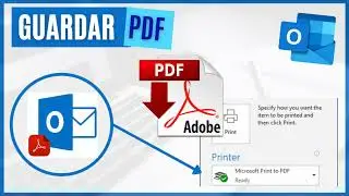Como convertir correo a PDF en Outlook 📩