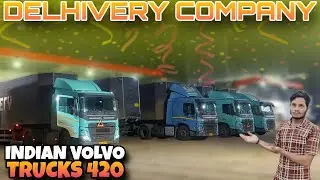 Volvo truck 420 Model || Indore Delhivery Company #vlog 