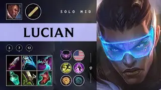 Lucian Mid vs Irelia - NA Master Patch 25.24