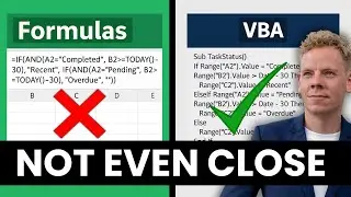 Почему VBA и формулы Excel &mdash; это совсем не то же самое.