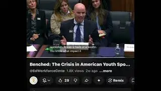 Steve Boyle responding to question from Congresswoman Lee at Congressional Hearing on Youth Sports