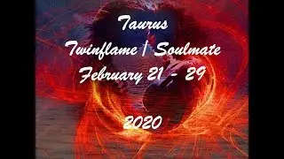 Taurus February 21-29 Twinflame/Soulmate 2020 - EMBRACING A NEW BEGINNING!