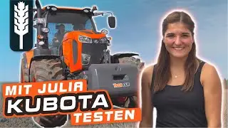 Kubota TrakTOUR mit Julia | Agrarvideos Schwaben