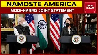 PM Modi-US Vice President Kamala Harris Issue Joint Statement Ahead Of Their Meeting | India Today