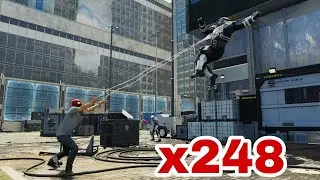 Spider-Man Remastered x248 Combo Bare Handed Combat No Damage