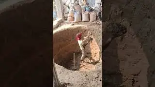 Septic Tank excavation work #civilengineering