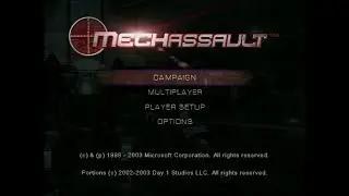 [5.1] Opening to Mechassault (US XBOX Game, 2002)