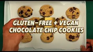 Soft & Chewy Vegan Chocolate Chip Cookie Recipe (Gluten-Free!)