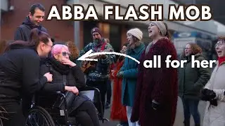 Incredible Flash Mob Surprise for Terminal Cancer Patient 🎗️✨