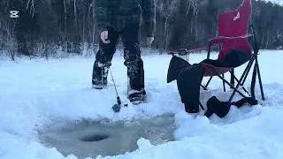 Part 2 beginner ice fishing