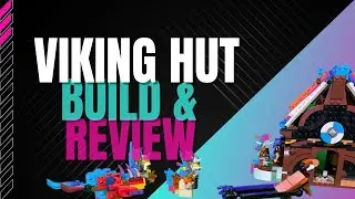 B5.2: Viking Hut and Dragon Build and Review, 2nd model #lego set #31132
