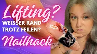 NAILHACK wenn sich Gel ablöst:  Alles neu machen muss nicht sein! #nails #tutorial #easy #diy #hack 