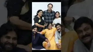South ka superstar Chiranjeevi with his son and family #shorts #ytshorts