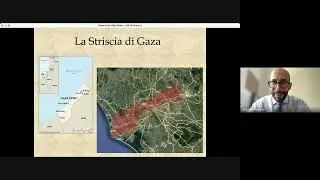 Incontro sul conflitto israelo palestinese con Arturo Marzano, docente Università di Pisa 2023 10 30