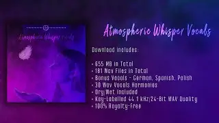 Atmospheric Whisper Vocals | Atmospheric Vocal Samplepack | #whispering #voices #vocal  #fabbro