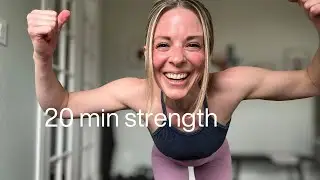 20 Min Total Body Strength for Women