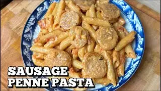 SAUSAGE PENNE PASTA | hUNGRY MOM COOKING