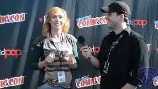 Kari Byron from MythBusters - The Geek Generation @ NYCC 2013