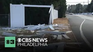 Driver turns himself in after crashing into fence in Washington Township, New Jersey, police say