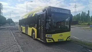🚌Solaris Urbino 12 Electric #108 🔑Mpk Gniezno 📟11 Pustachowska