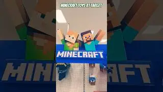 Minecraft at Target!!! #youtubeshorts #shorts #subscribe #Minecraft #target #toys #minecraftmovie