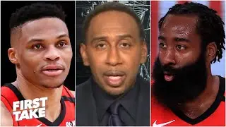 Russell Westbrook is under more pressure than James Harden in Game 7 - Stephen A. | First Take
