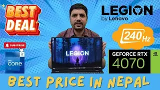 🤯 !! Lenovo Legion Pro 5i - RTX 4070 🔥|| Best Price online in Nepal 2024 by Computer Planet.