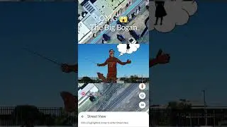 OMG 😱 Big Bogan On Google Earth Map 🗾 #shorts #viral #shortvideo #viralvideo