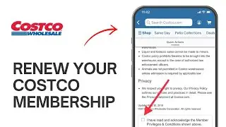 How to Renew your Costco Membership