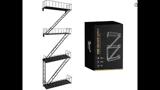 Versatile New York Inspired Fire Escape Shelf