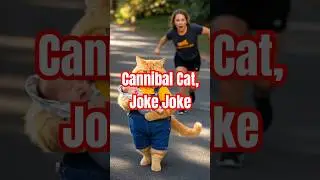 Cannibal Cat, Joke Joke #shorts #viralcats #trending #youtubevideo #catlover #viralcat