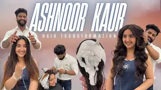 Bollywood Celebrity Ashnoor Kaur ll￼ Amazing Hair, Colour Transformation ￼ 